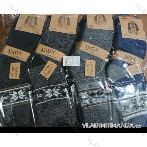 Men's warm alpaca socks (43-47) LOOKEN LOK23W91111