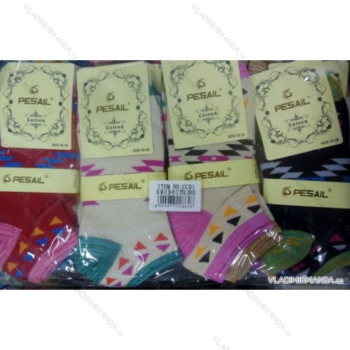 Cotton ladies ankle socks (35-42) PESAIL CC01