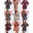 Women's Long Chiffon Short Sleeve Dress (S/M ONE SIZE) ITALIAN FASHION IMWGS231048