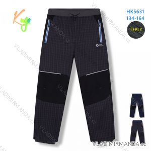 Softshell pants insulated with puff teen girl boys (134-164) KUGO HK5627