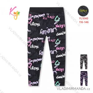 Leggings warm long tik flow children's teen girl (116-146) KUGO WK9368