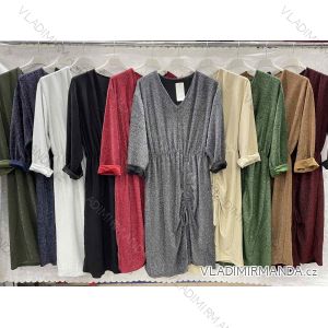 Tunic / blouse long sleeve women's oversized (3XL / 4XL ONE SIZE) ITALIAN FASHION IMWQ2191650