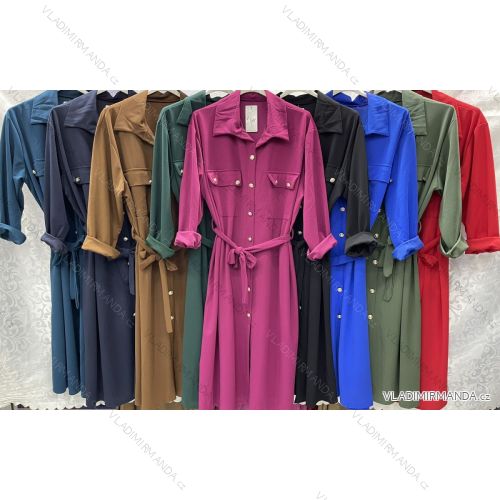 Tunic / blouse long sleeve women's oversized (3XL / 4XL ONE SIZE) ITALIAN FASHION IMWQ2191650