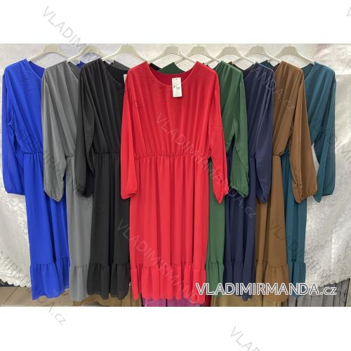 Tunic / blouse long sleeve women's oversized (3XL / 4XL ONE SIZE) ITALIAN FASHION IMWQ2191650