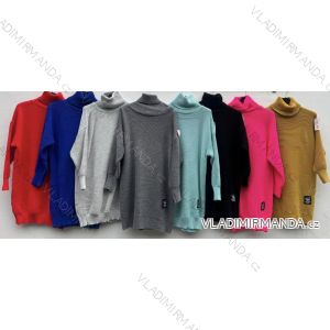 Women's warm long sleeve dress (S/M ONE SIZE) ITALIAN FASHION IMC23376