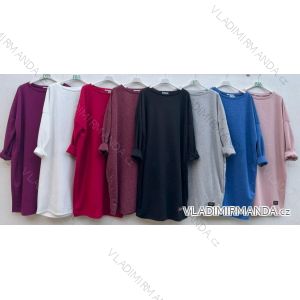 Dress with 3/4-sleeve ladies pocket (uni sl) ITALIAN Fashion IM3181746