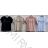 Women's Short Sleeve Oversized T-Shirt (L/XL ONE SIZE) ITALIAN FASHION IMD23807