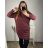 Classic Warm Long Sleeve Dress Women's (L / XL ONE SIZE) ITALIAN FASHION IMD211121 béžová L/XL