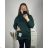 Women's Plus Size Knitted Extended Long Sleeve Sweater (2XL/3XL ONE SIZE) ITALIAN FASHION IM423758