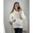 Women's Plus Size Knitted Extended Long Sleeve Sweater (2XL/3XL ONE SIZE) ITALIAN FASHION IM423758