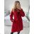 Women's Fluffy Coat (S/M ONE SIZE) ITALIAN FASHION IM723050 S/M Black and white