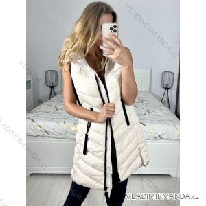 Women's hooded vest (XS-2XL) ITALIAN FASHION PIU ANNA PIU ANNA PMW22XH2298