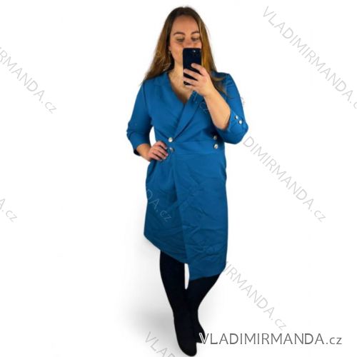 Women's Elegant Long Sleeve Dress (42,44,46,48,50) POLISH FASHION PMWHB23003