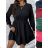Women's Plus Size Short Sleeve Dress (3XL/4XL ONE SIZE) ITALIAN FASHION IMWT23201