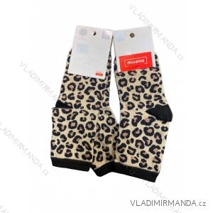 Children's Girls' Leopard Leopard Socks (29-31, 32-34) POLISH FASHION DPP21473
