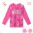 T-shirt with long sleeves children's girls girls (98-128) KUGO HL9309