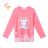 T-shirt with long sleeves children's girls girls (98-128) KUGO HL9309