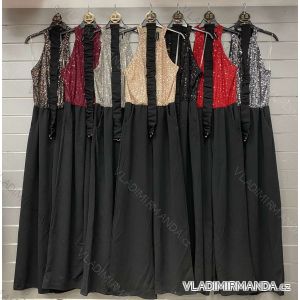 Women's Long Elegant Sleeveless Jumpsuit (S/M ONE SIZE) ITALIAN FASHION IMWGS231166