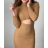 Women's Summer Sleeveless Crop Top and Skirt Set (S/M ONE SIZE) ITALIAN FASHION IMPMD236188