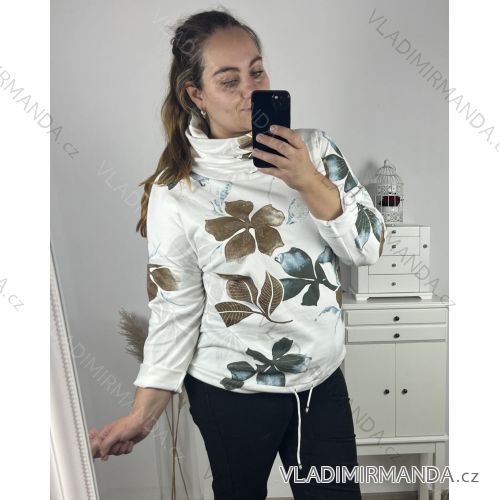 Women's Plus Size Long Sleeve Tunic (3XL/4XL/5XL ONE SIZE) ITALIAN FASHION IM423CALIFORNIA