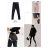 Leggings long insulated women's jeans (S-3XL) TURKISH FASHION DDS23A562 black S