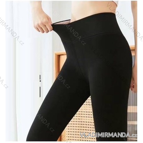 Leggings long insulated women's jeans (S-3XL) TURKISH FASHION DDS23A566 black S