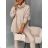 Women's Knitted Thin Long Sleeve Sweater (S/M ONE SIZE) ITALIAN FASHION IMWL233225