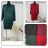Elegant 3/4 sleeve dress for women (36-44) POLISH FASHION PMWH221571
