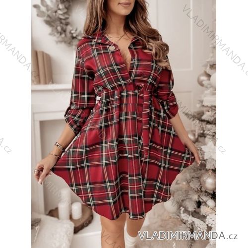 Women's Long Chiffon Short Sleeve Dress (S/M ONE SIZE) ITALIAN FASHION IMWGM23456