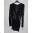 Women's Long Sleeve Sparkly Sequin Party Dress (S/M ONE SIZE) ITALIAN FASHION IMPBB23B24389