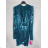 Women's Long Sleeve Sparkly Sequin Party Dress (S/M ONE SIZE) ITALIAN FASHION IMPBB23B24389