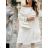 Women's Long Sleeve Knitted Sweater (S/M ONE SIZE) ITALIAN FASHION IMM22FD9073