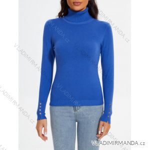 Women's Long Sleeve Knitted Sweater (S/M ONE SIZE) ITALIAN FASHION IMM22FD9073