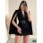 Women's Elegant Long Sleeve Dress (S/M ONE SIZE) ITALIAN FASHION IMM23M6062