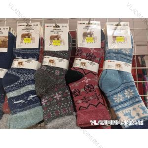 Women's warm sheepskin socks (35-42) LOOKEN LOK23W9505