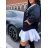Blouse long sleeve with ruffles women (UNI S / L) ITALIAN FASHION IMK20159