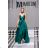 Women's Long Formal Short Sleeve Dress (36-54) POLISH FASHION PMLMR23ALICE Green 36