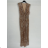 Women's Sleeveless Sparkly Sequin Long Party Dress (S/M ONE SIZE) ITALIAN FASHION IMPBB23B24157