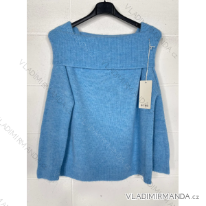 Women's Long Sleeve Knitted Sweater (S/M ONE SIZE) ITALIAN FASHION IMPBB23J23650