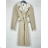 Women's Leatherette Long Sleeve Coat (S/M ONE SIZE) ITALIAN FASHION IMPBB234483z