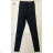 Women's Long Leggings (S/M ONE SIZE) ITALIAN FASHION IMPLP2339960060 black S