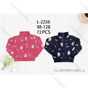 Children's Girls' Zip Up Fleece Sweatshirt (98-128) SEASON SEZ22X2315