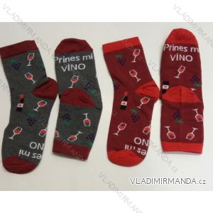 Men's socks thin pánské přines mi víno ( 38-40, 41-43, 44-46) POLSKÁ MÓDA DPP22VINO