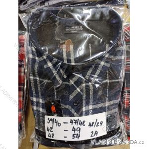 Men's long flannel shirts (48/49-53/54) GLIMMER GLI22x-9-7BIG