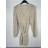 Women's Elegant Knitted Long Sleeve Dress (S/M ONE SIZE) ITALIAN FASHION IMPBB22Y22990