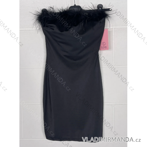 Women's Summer Elegant Sleeveless Dress (S/M ONE SIZE) ITALIAN FASHION IMPBB23A200591