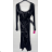 Women's Elegant Knitted Long Sleeve Dress (S/M ONE SIZE) ITALIAN FASHION IMPBB22Y22990