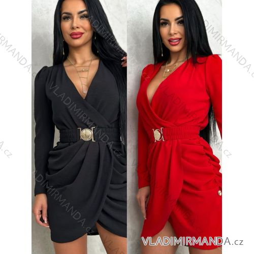 Women's Long Stretch Sleeveless Summer Dress (S / M / L ONE SIZE) ITALIAN FASHION IMWC222492