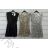 Women's Long Stretch Sleeveless Summer Dress (S / M / L ONE SIZE) ITALIAN FASHION IMWC222492