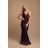 Women's Long Stretch Sleeveless Summer Dress (S / M / L ONE SIZE) ITALIAN FASHION IMWC222492